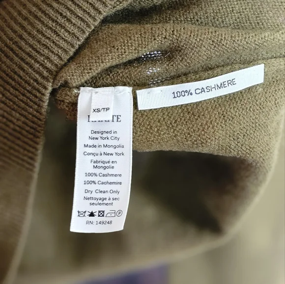 KHAITE Elsia Oversize Cashmere Polo Sweater - Picture 8 of 10